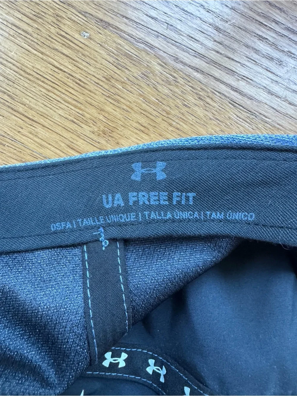 Under Armour Men's Free Fit Light Blue Hat